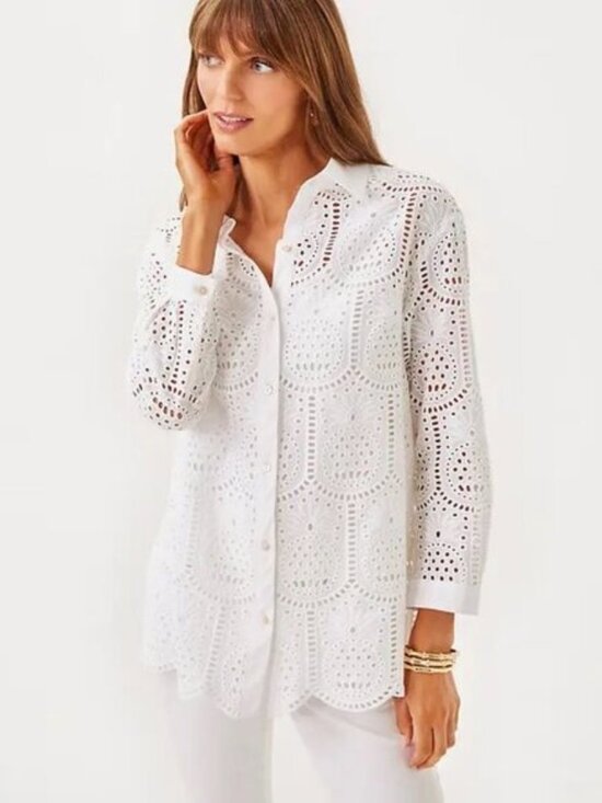 Lilly Pulitzer Tops - Lilly Pulitzer Gracee Tunic NWT